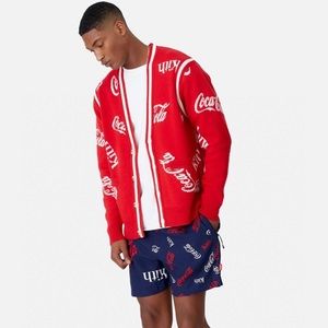 2X HostPick🔥 NWT Kith xCokex Mitchell &Ness cardigan